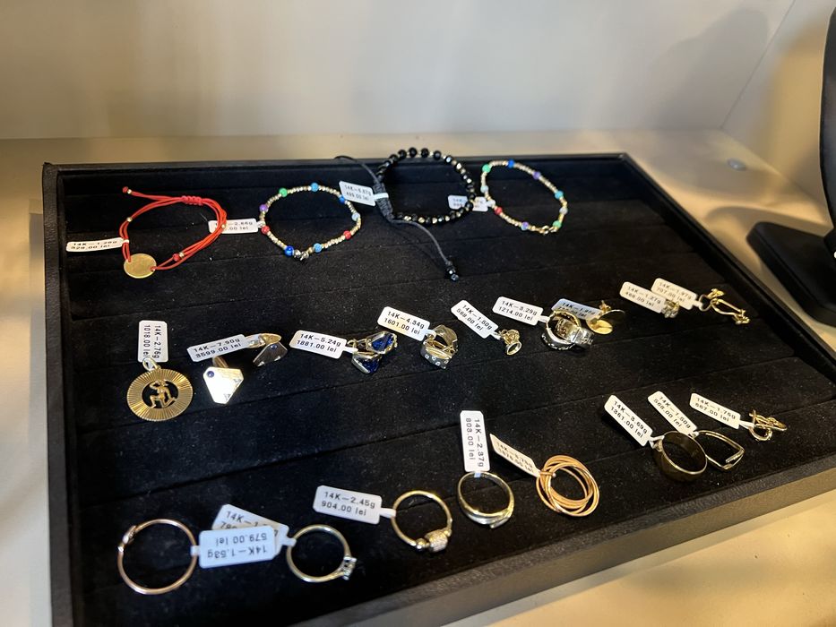 Lant aur 14k 18k 585 750 bijuterii bratara inel cercei. bijuterie dama