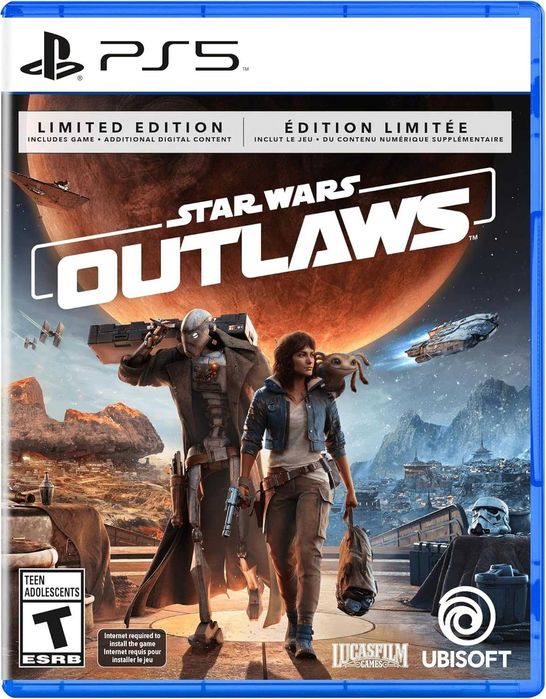 Продам диск Starwars Outlaws PS5