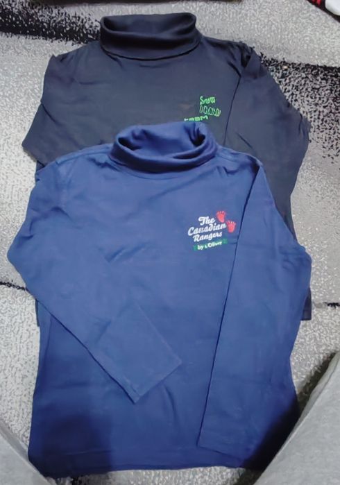 Lot bluze cu maneca lunga marime 128-134 cm