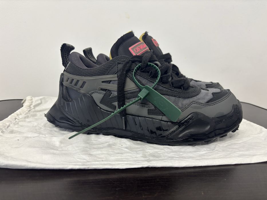 Off-White Odsy-1000 Black Grey Fuchsia