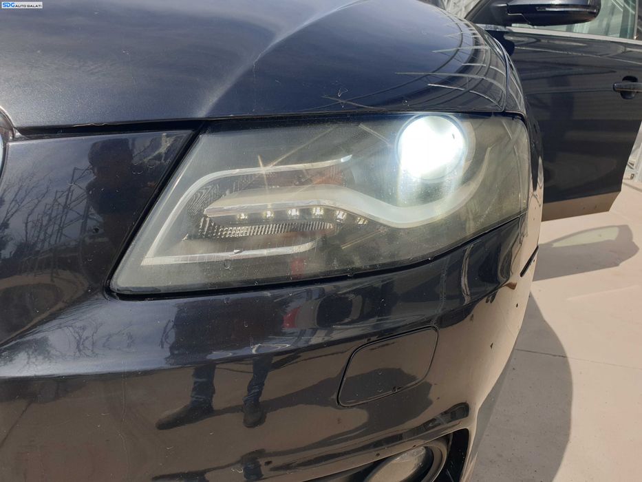 Far Stanga Bi Xenon cu Lupa si LED Audi A4 B8 NFL Non Facelift 2008 - 2012 [K7330]