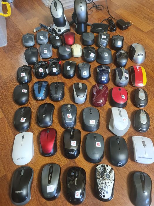 Mouse wireless Logitech Microsoft