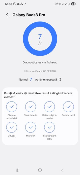 Casti Samsung Galaxy Buds3 Pro