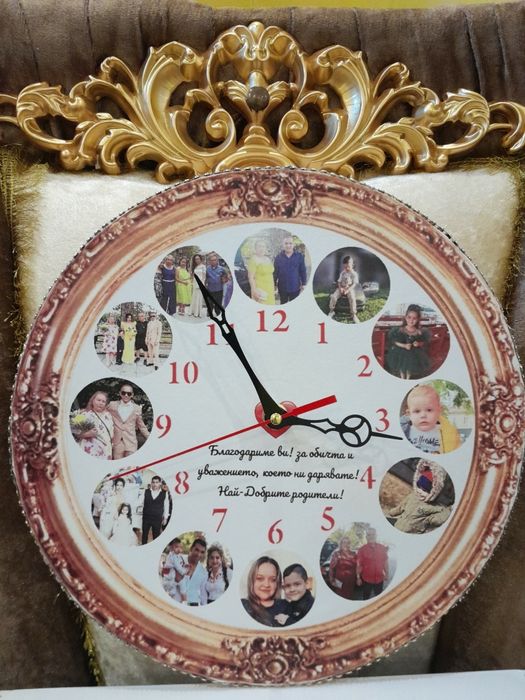 Изработваме часовници със снимки