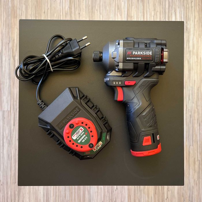 Aкумулаторен ударен винтоверт PARKSIDE въртящ момент: 170 Nm
