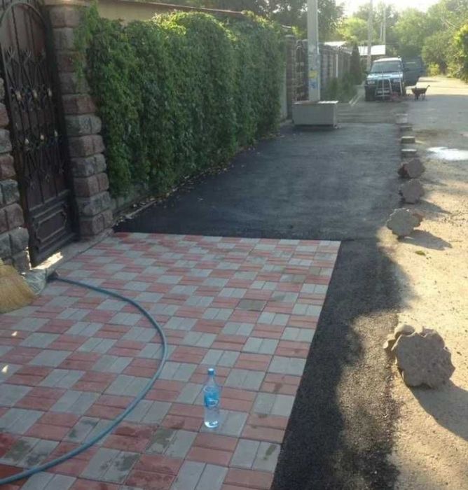 Укладка Асфальта -Брусчатки