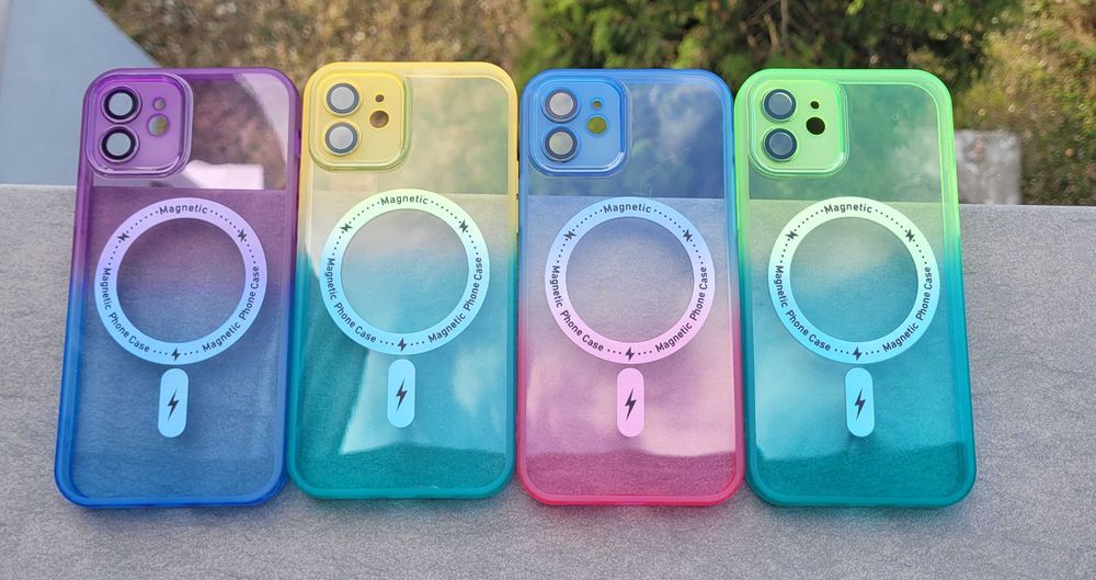 Husa magnetica cu incarcare wireless pt Iphone 12 , 12 Pro ,12 Pro Max