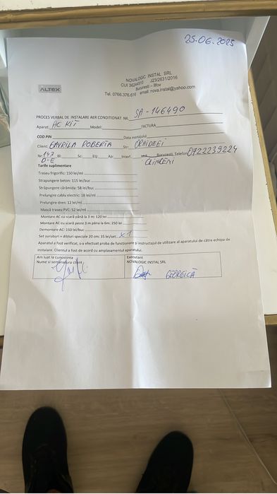 Montaj aer conditionat (Firmă autorizată)