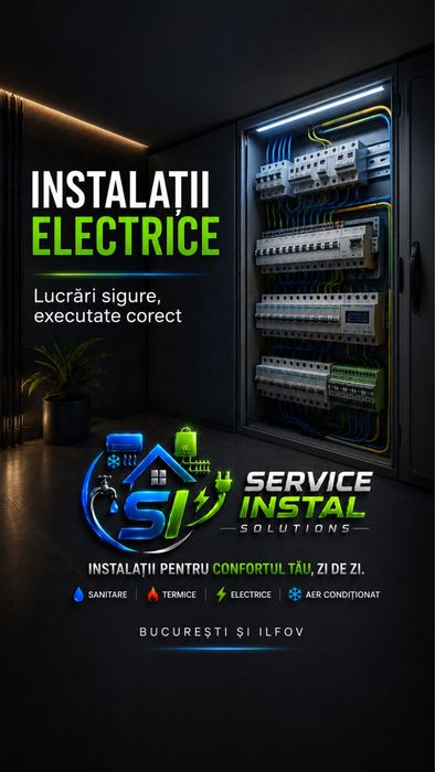 Electrician București și Ilfov – instalații și reparații