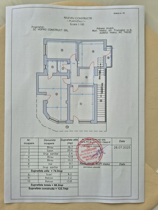 Cladire de vanzare in Vaslui