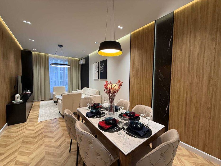 Квартира 75 м2 LUX с мебелью, ЖК NRG Jomiy, Алмазар