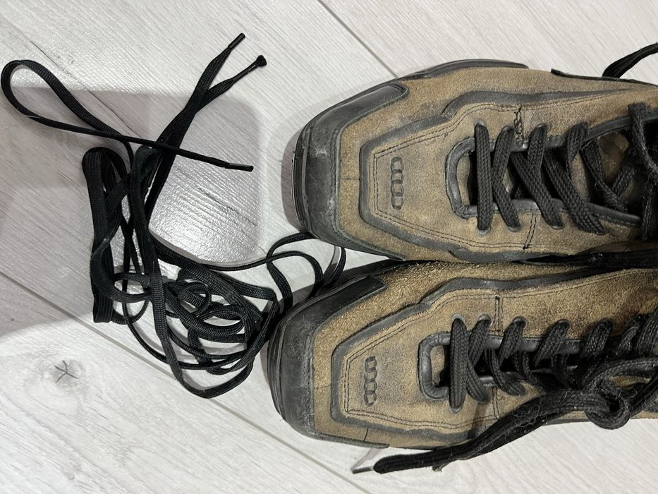 Утепленные натуральные ботинки мужские