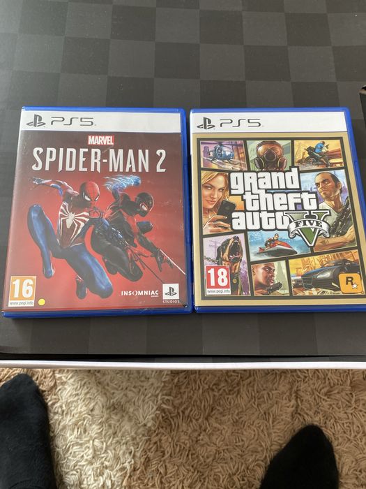 Vand spider-man 2 si gtv 5 pentru ps 5