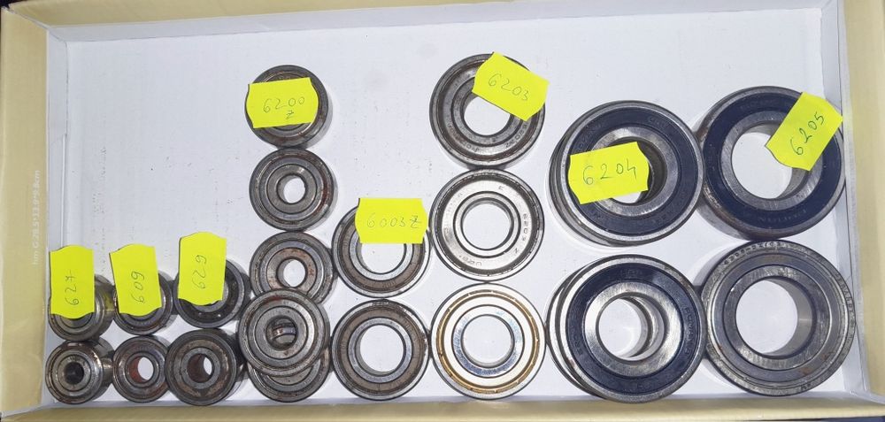 Rulmenti diferite marimi