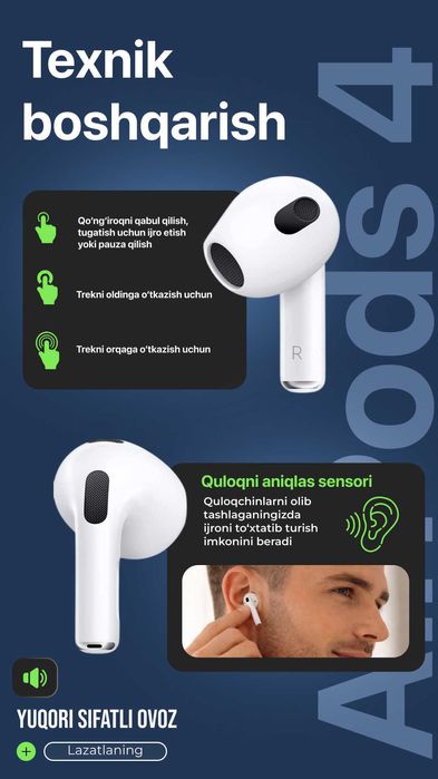 Apple AirPods 4  2025 new