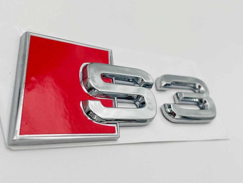 Emblema compatibila Audi S3 spate
