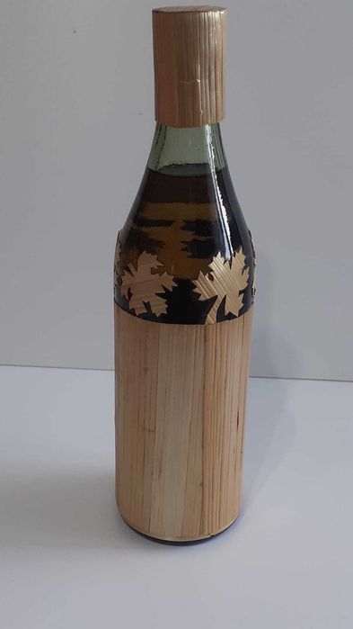 sticla goala coniac vintage veche