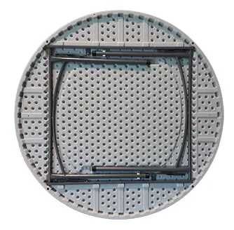 Masa catering, evenimente rotunda blat intreg HDPE 160cm,10 persoane