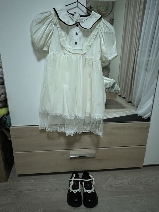 Туфли на липучке для девочки