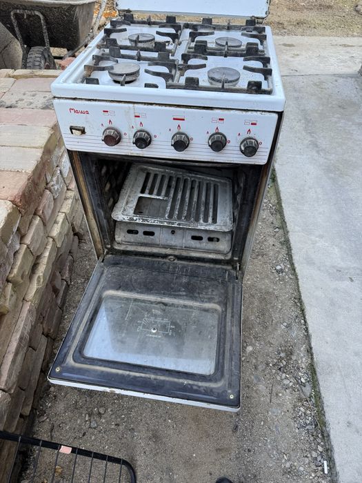 Старый газ плита