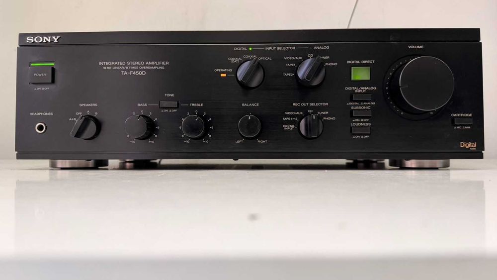 Sony TA F 450 D amplificator stereo sunet hi end statie muzica