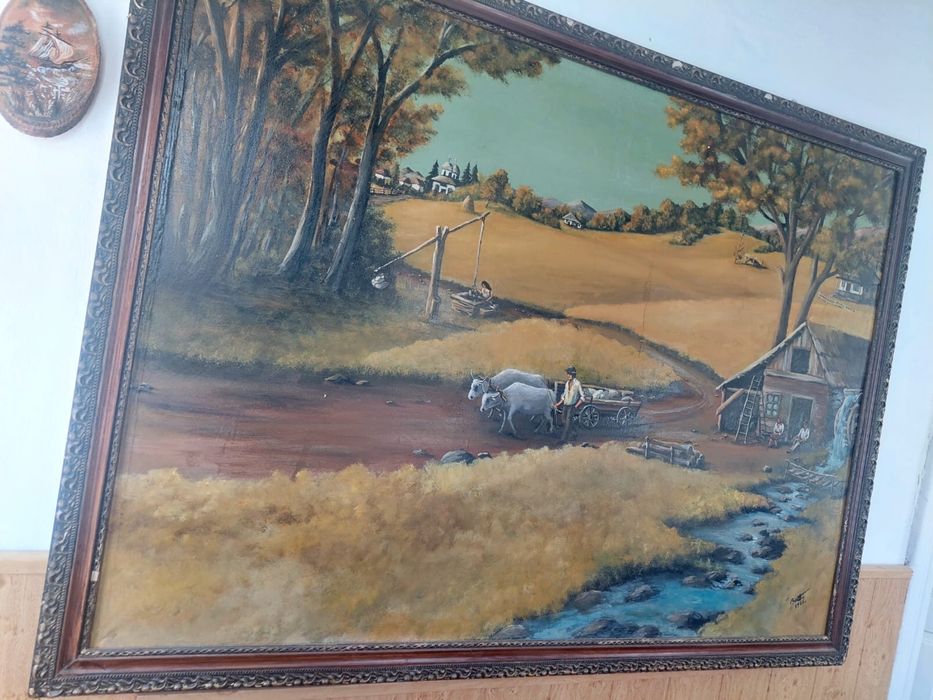 Tablou pe panza de mari dimensiuni160/120cm