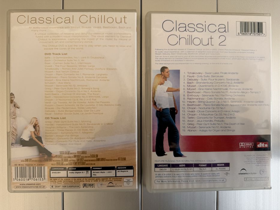 Set DVD muzică clasica