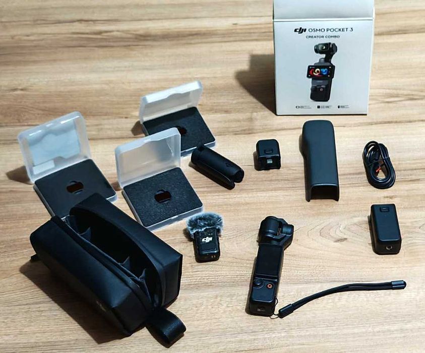 DJI Osmo Pocket 3 Creator Combo + kit de filtre