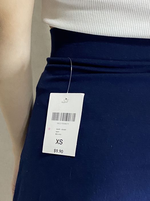 Юбочка с молнией спереди