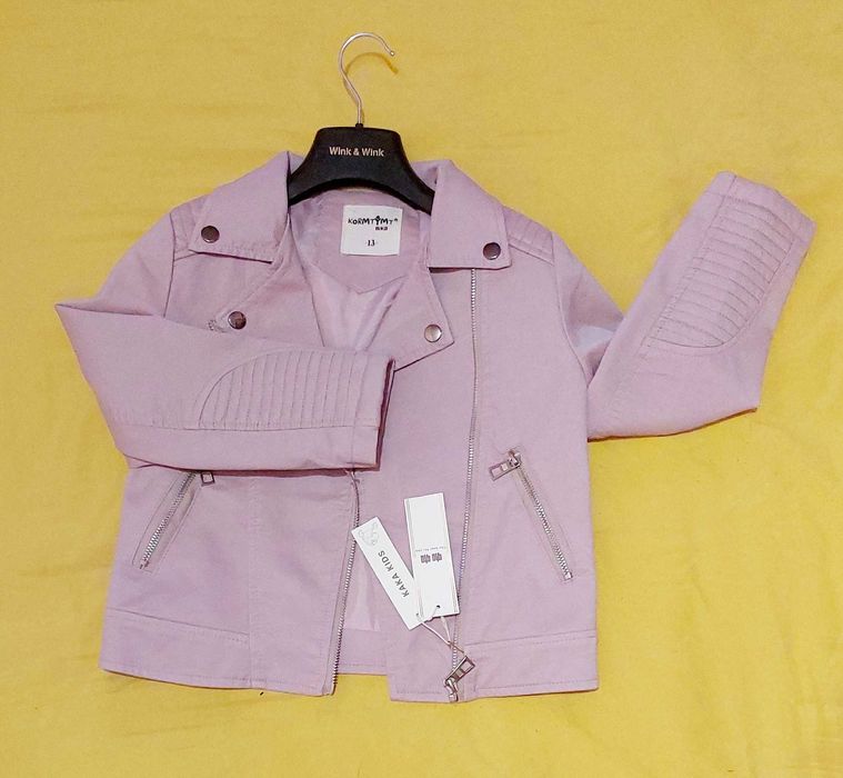 Kurtka "kosuha" 7-8 yosh qizlarga. Косуха курточка для девочек 7-8 лет