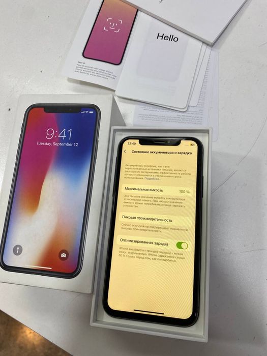 Iphone x 256gb karopka dokumentli