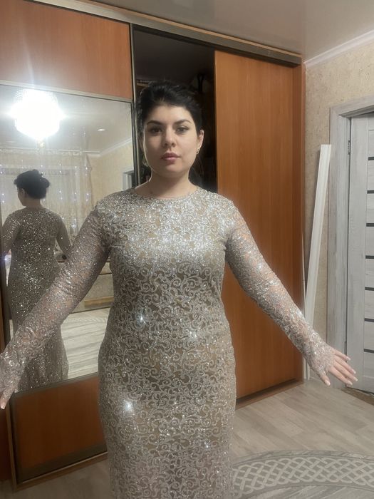 Платье вечернее новое 48/50