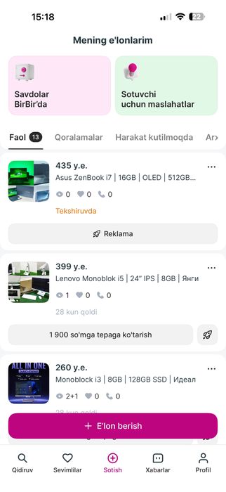 Asus ZenBook i7 | 16GB | OLED | 512GB SSD