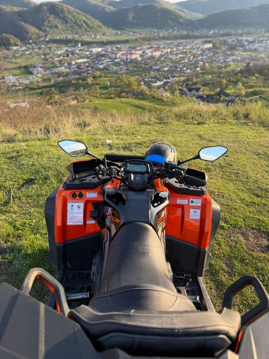 Atv cf moto 1000 overland 2022 Euro 5 nr.negru încălzire șah mânere ledbar/bulbar