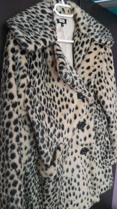 Дамско зимно палто, тигрово, Bik Bok