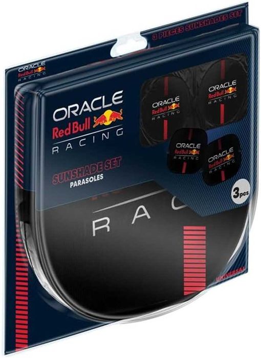 Комплект сенници за автомобил 3 броя Red Bull Racing
