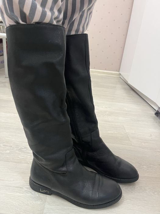 Зимние сапоги Nursace кожаные