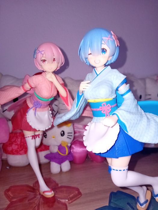 Аниме фигурки Re:Zero и Hatsune Miku