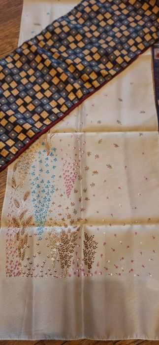 Set 3 esarfe de lux! Matase si lana! Italy!