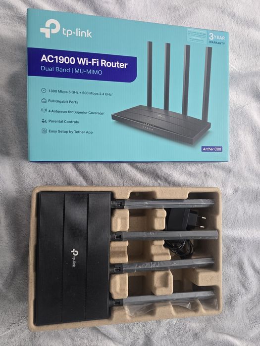 Router wi fi tp link Archer C80 AC 1900