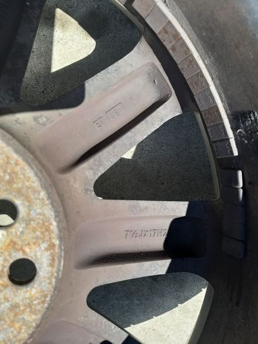 Set jante aliaj cu anvelope r17 235/45r17 audi a4 b7 8e