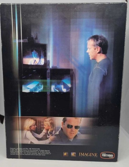 24 COMPLETE SEASON 2 BOX SET DVD без български субтитри цена 10€