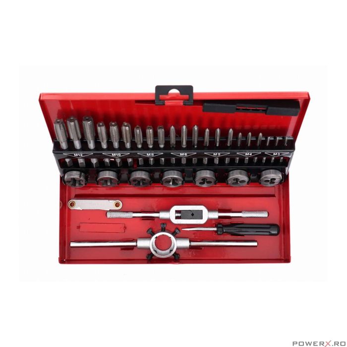 Trusa filiere si tarozi, 32 piese, Kraft