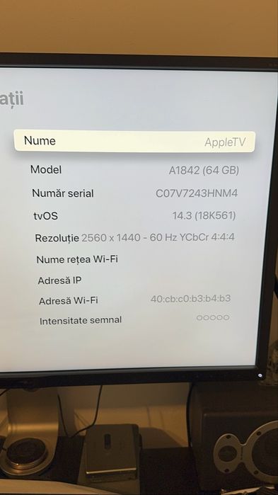 Apple TV 4K 64GB A1842