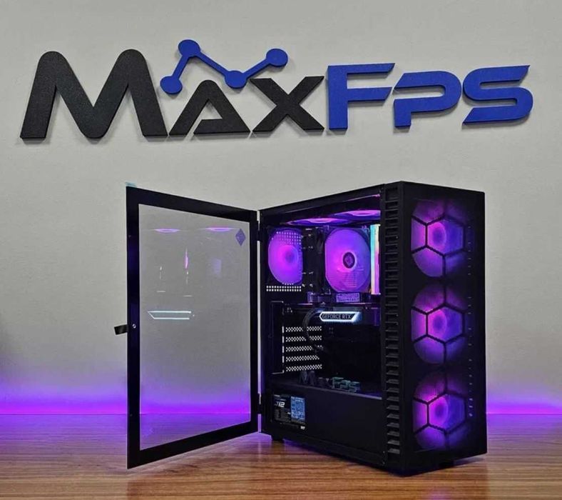 Геймърски компютър! RTX 5060TI, Intel® i5-13400F, 32GB RAM, Ново!