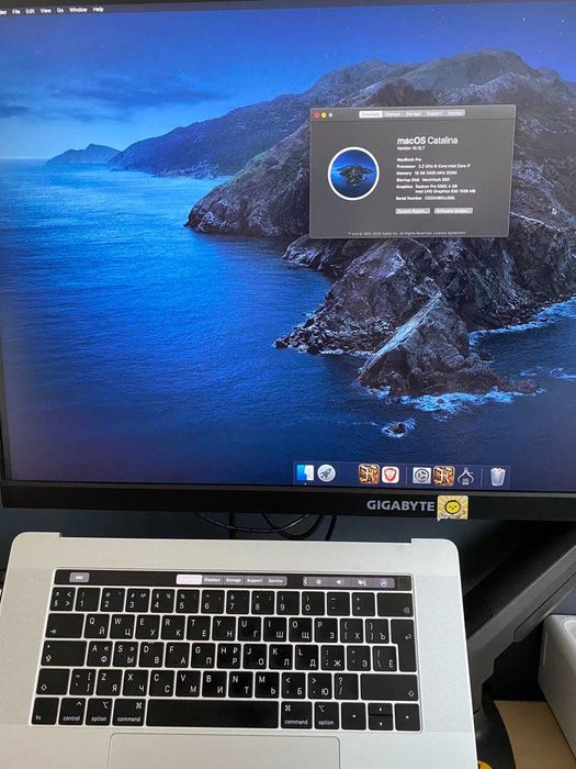 MacBook Pro 2018 без дисплея
