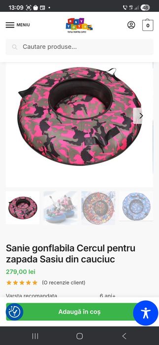 Vând colace zăpadă