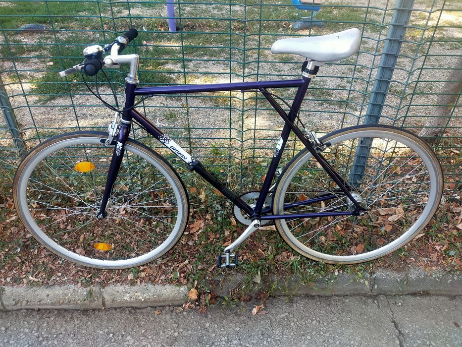 Bicicleta Retro Oras Pegas Clasic 3 Viteze Culoare Vânătă