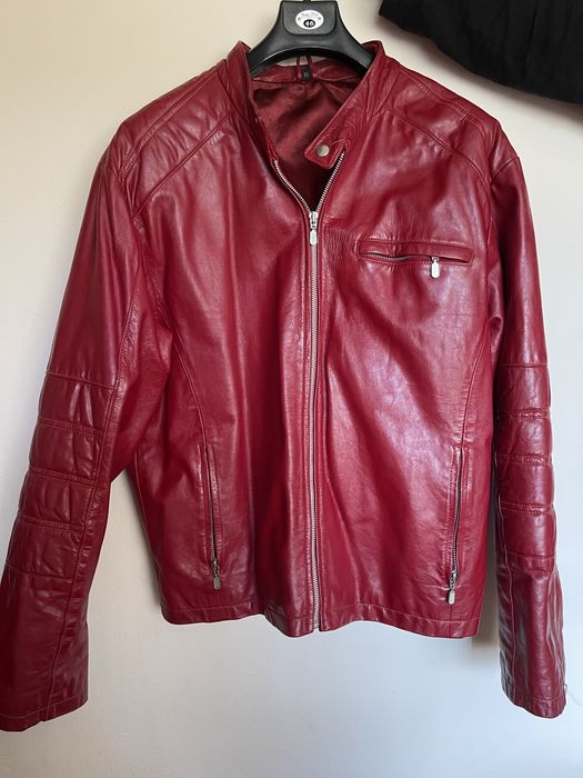 Geaca piele naturala barbati marimea XL xl