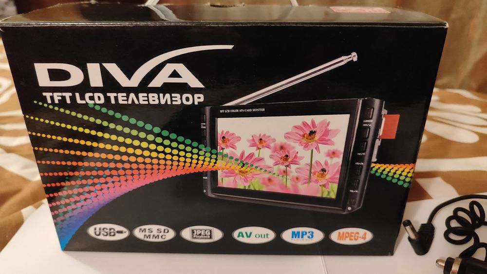 TFT LCD Телевизор DIVA 12 vol.
